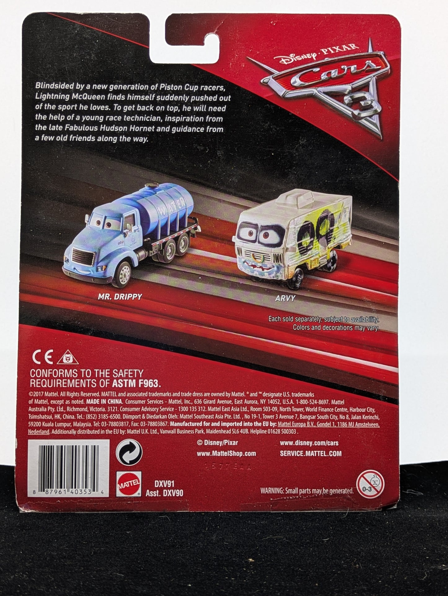 Arvy - Pixar Cars