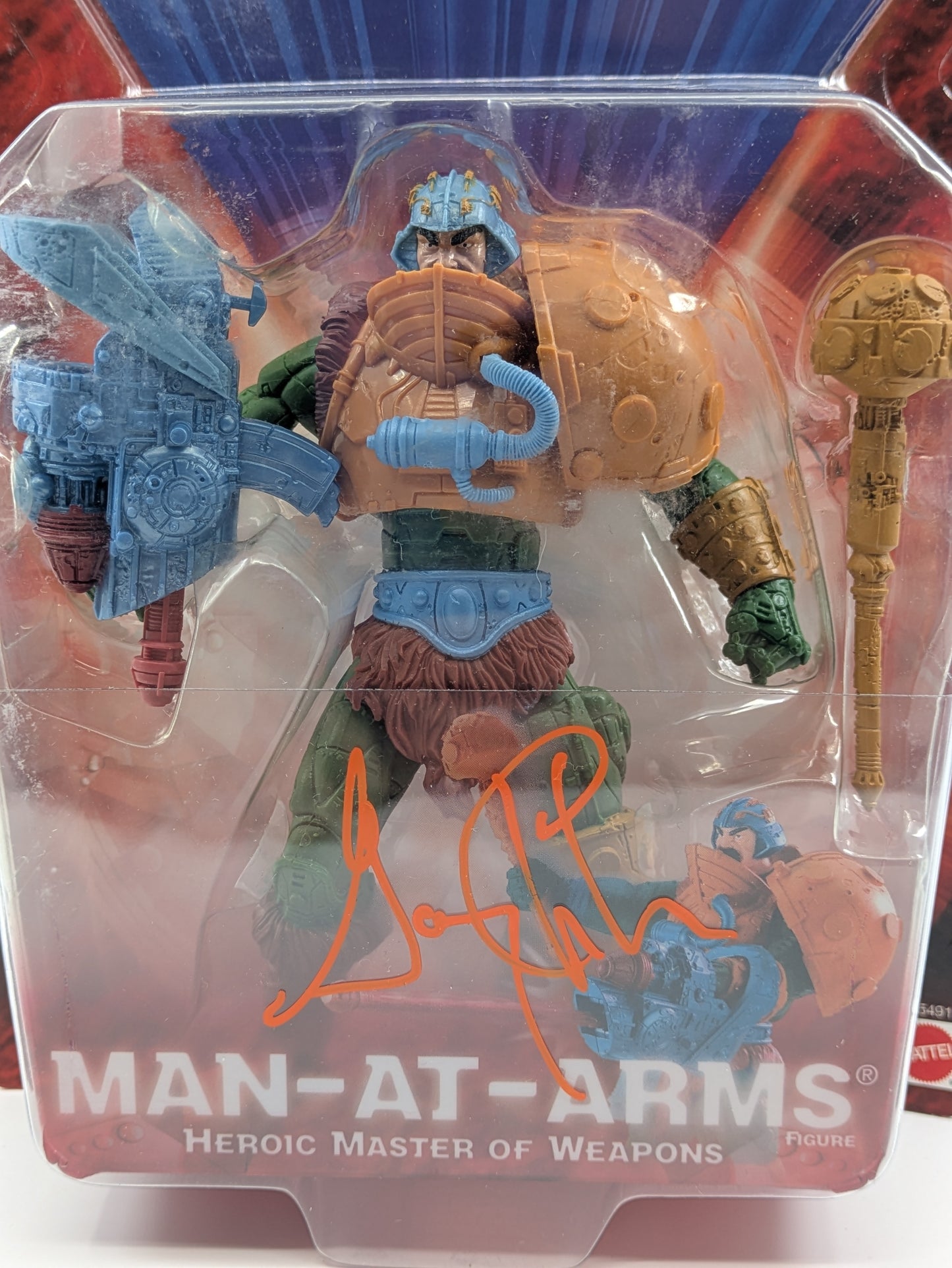 Man -At-Arms - Signed by
