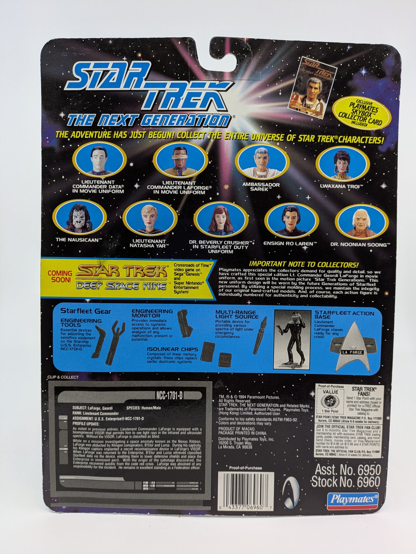Geordi La Forge in Movie Uniform - Signed by LeVar Burton