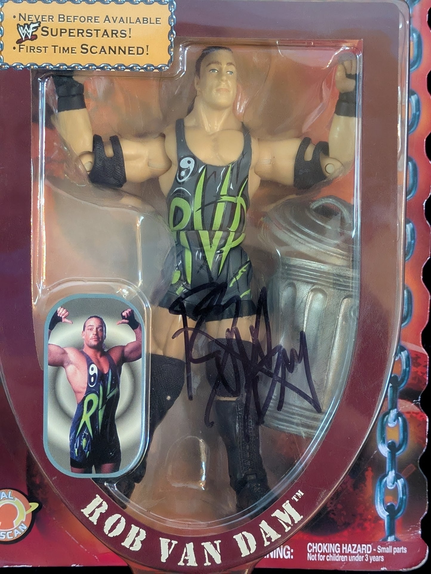 Rob Van Dam - Unchained Fury Rising Superstars - Autographed