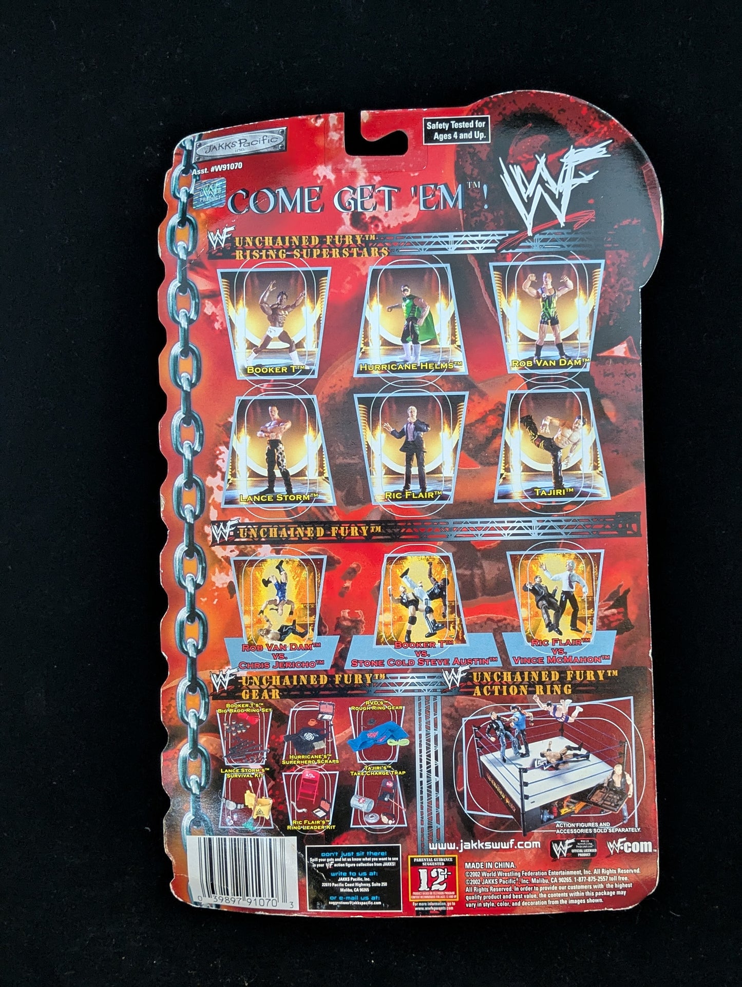 Rob Van Dam - Unchained Fury Rising Superstars - Autographed