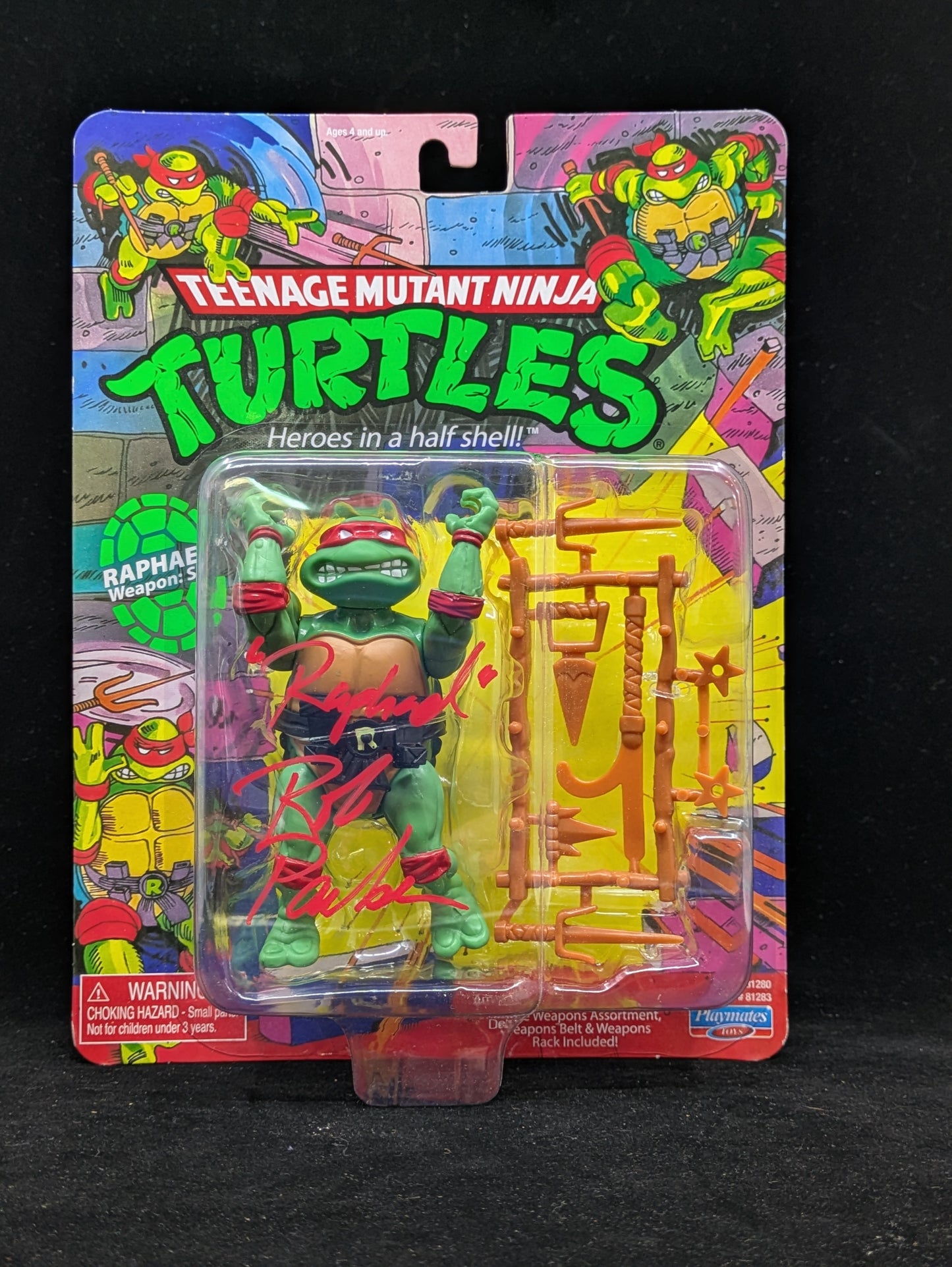 Raphael - Autographed by Rob Paulsen