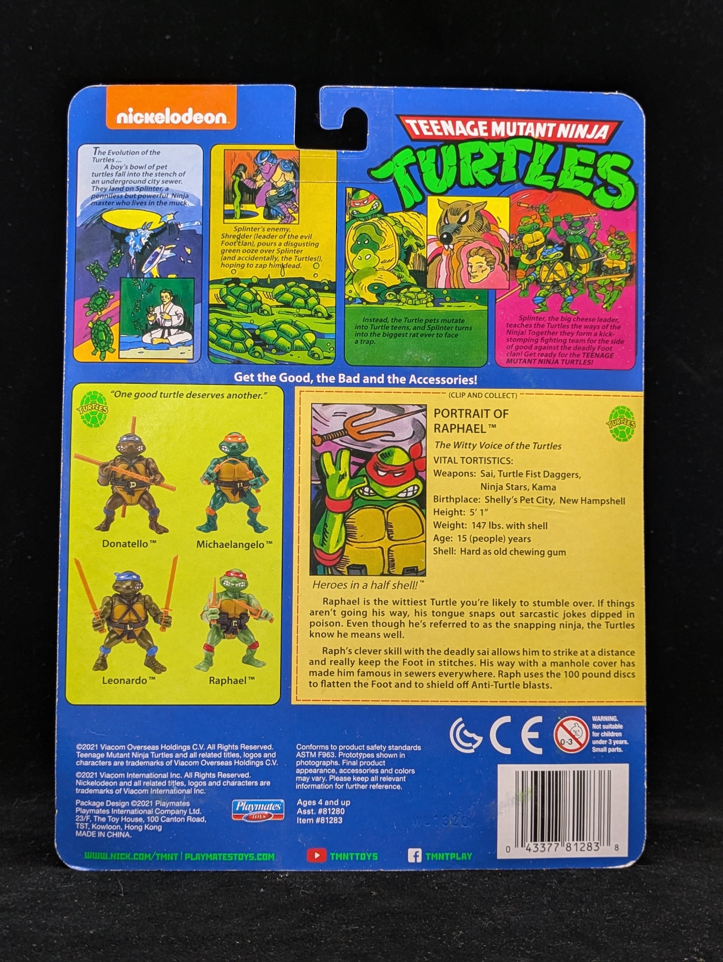 Raphael - Autographed by Rob Paulsen