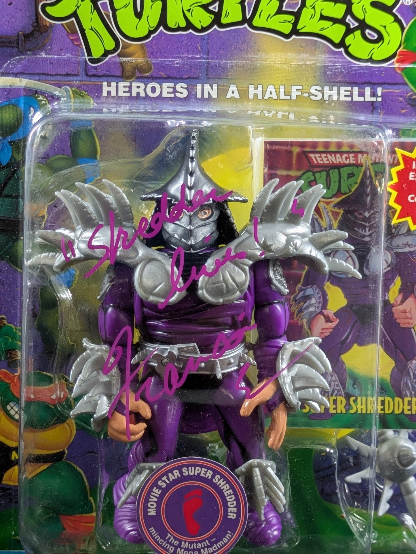 Super Shredder - Autographed by Francois Chau
