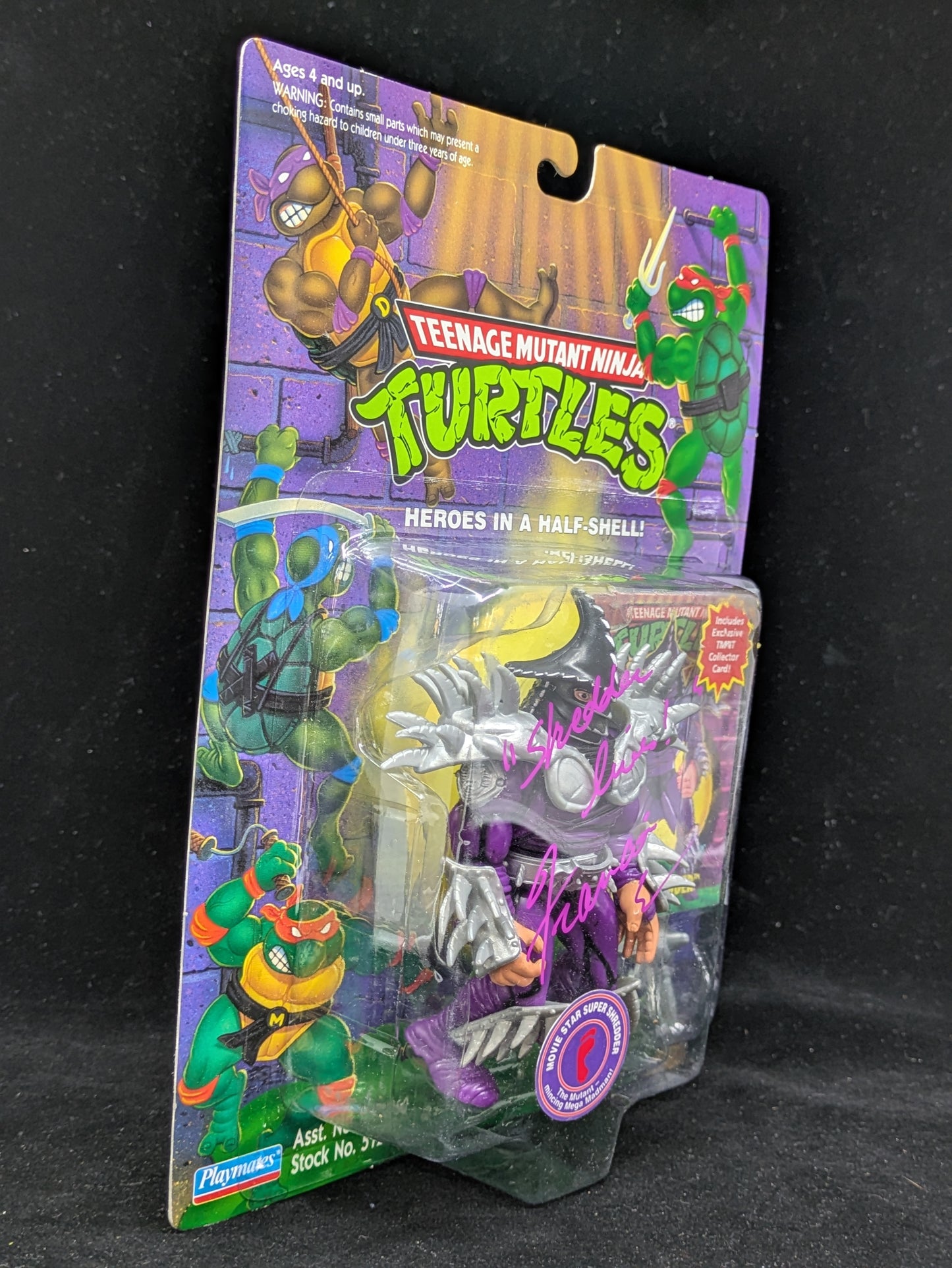 Super Shredder - Autographed by Francois Chau
