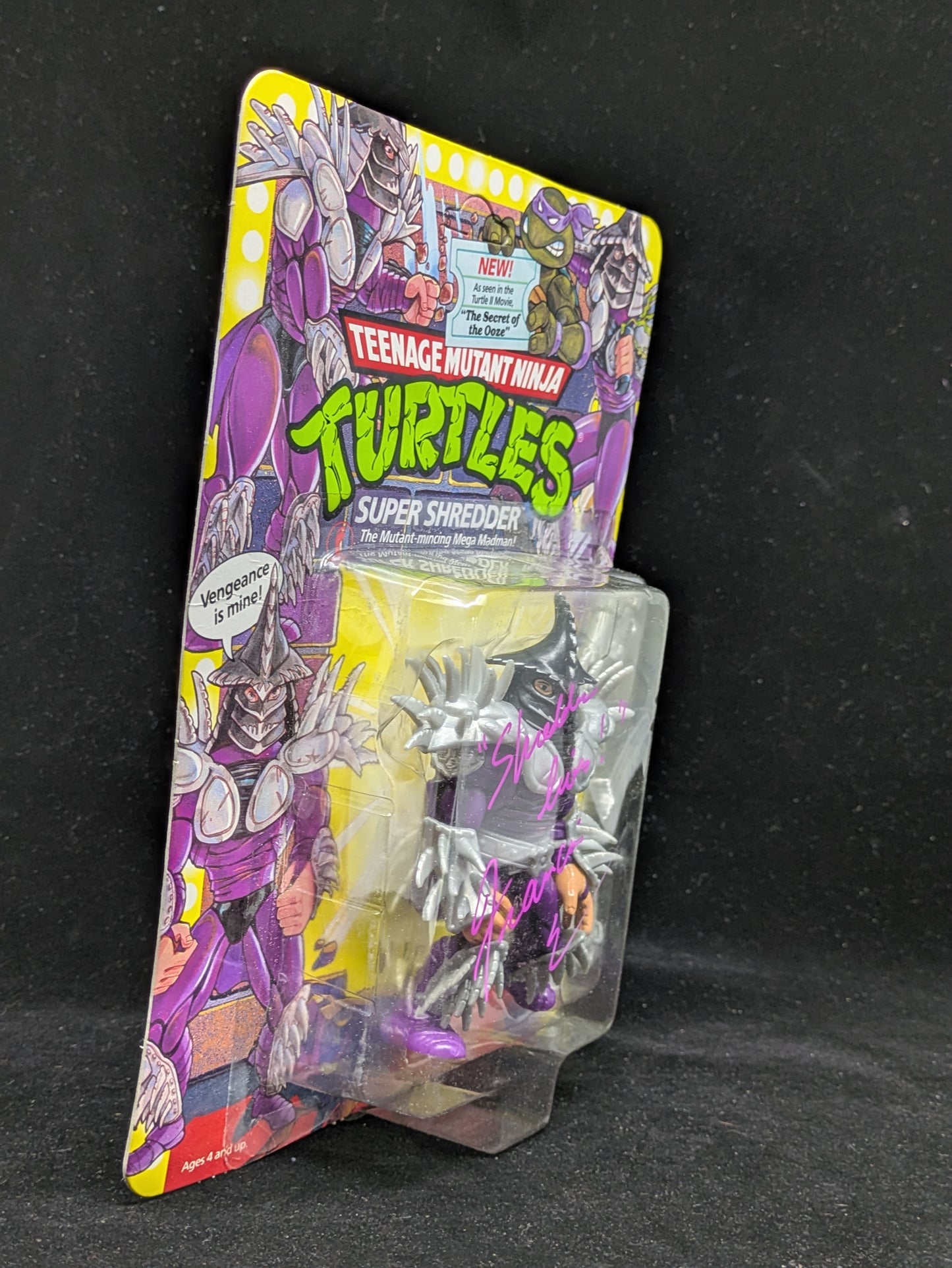 Super Shredder - Unpunched - Autographed by Francois Chau