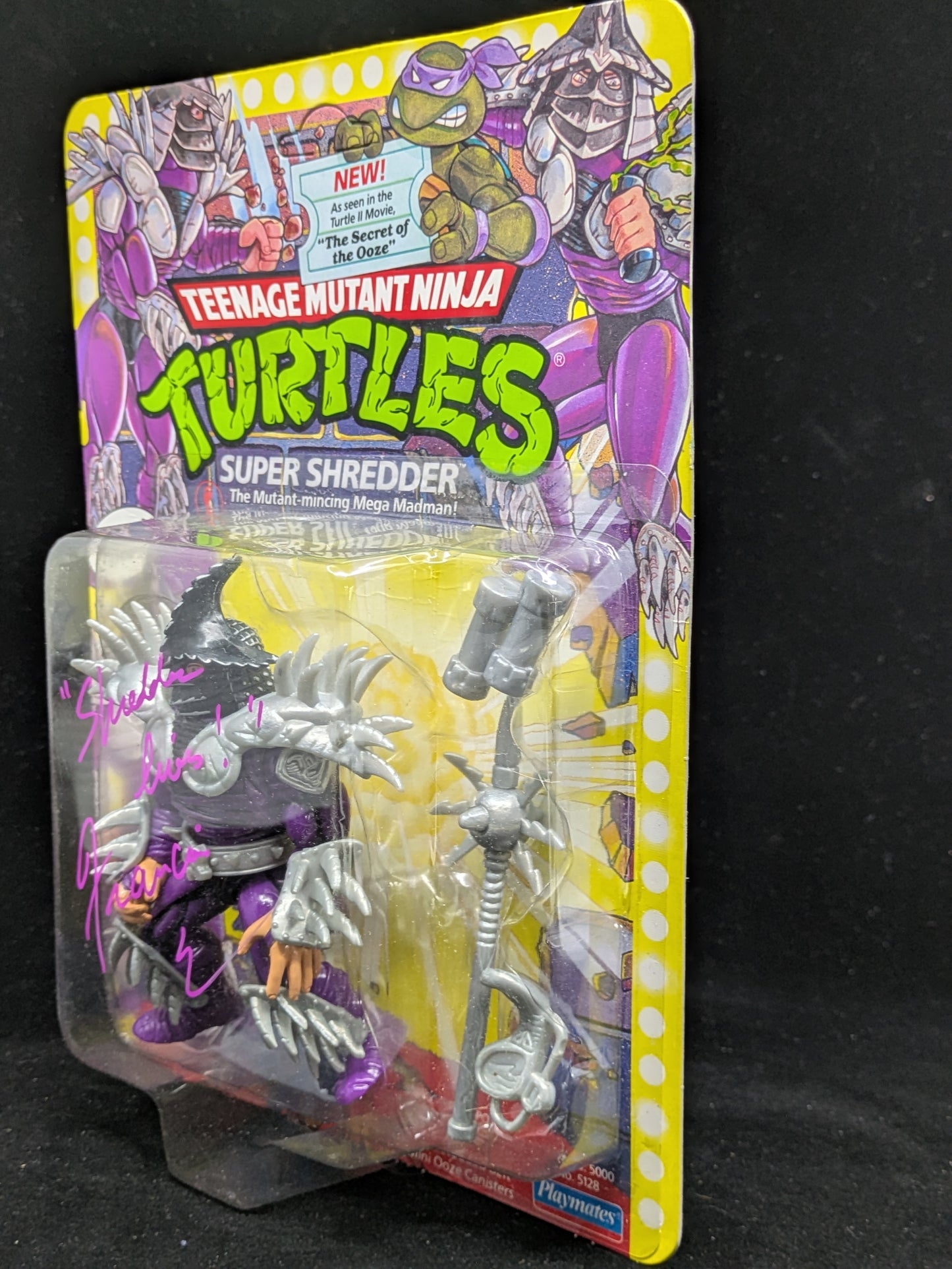 Super Shredder - Unpunched - Autographed by Francois Chau