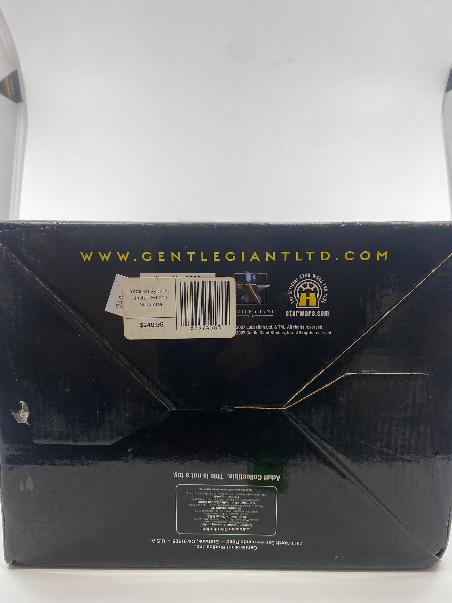 Yoda on Kybuck - Limited Edition Maquette