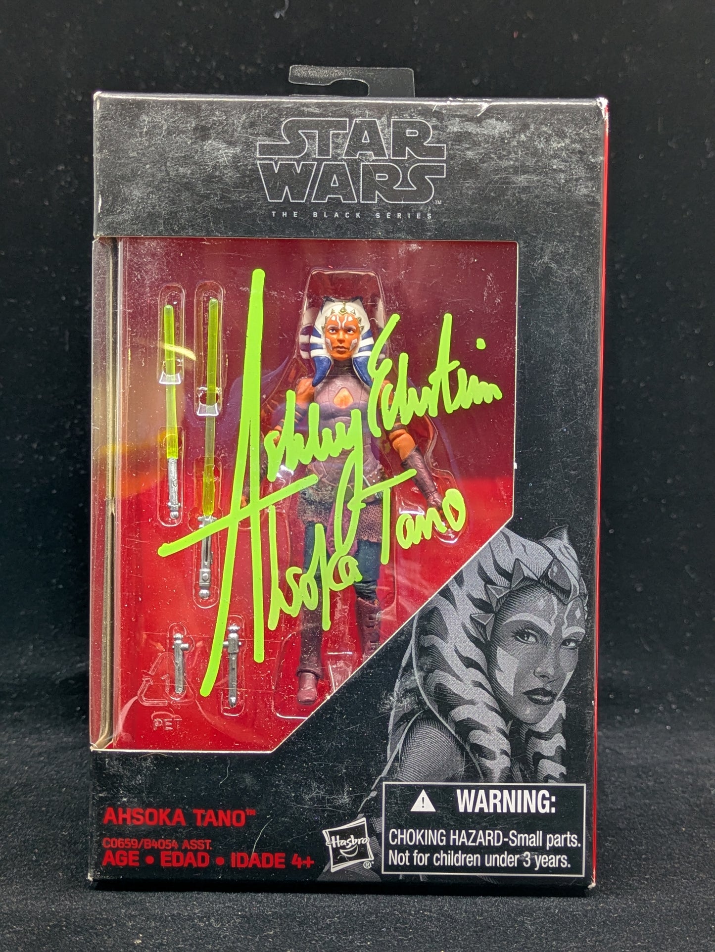 Ahsoka Tano - Black SeriesAutographed by Ashley Eckstein