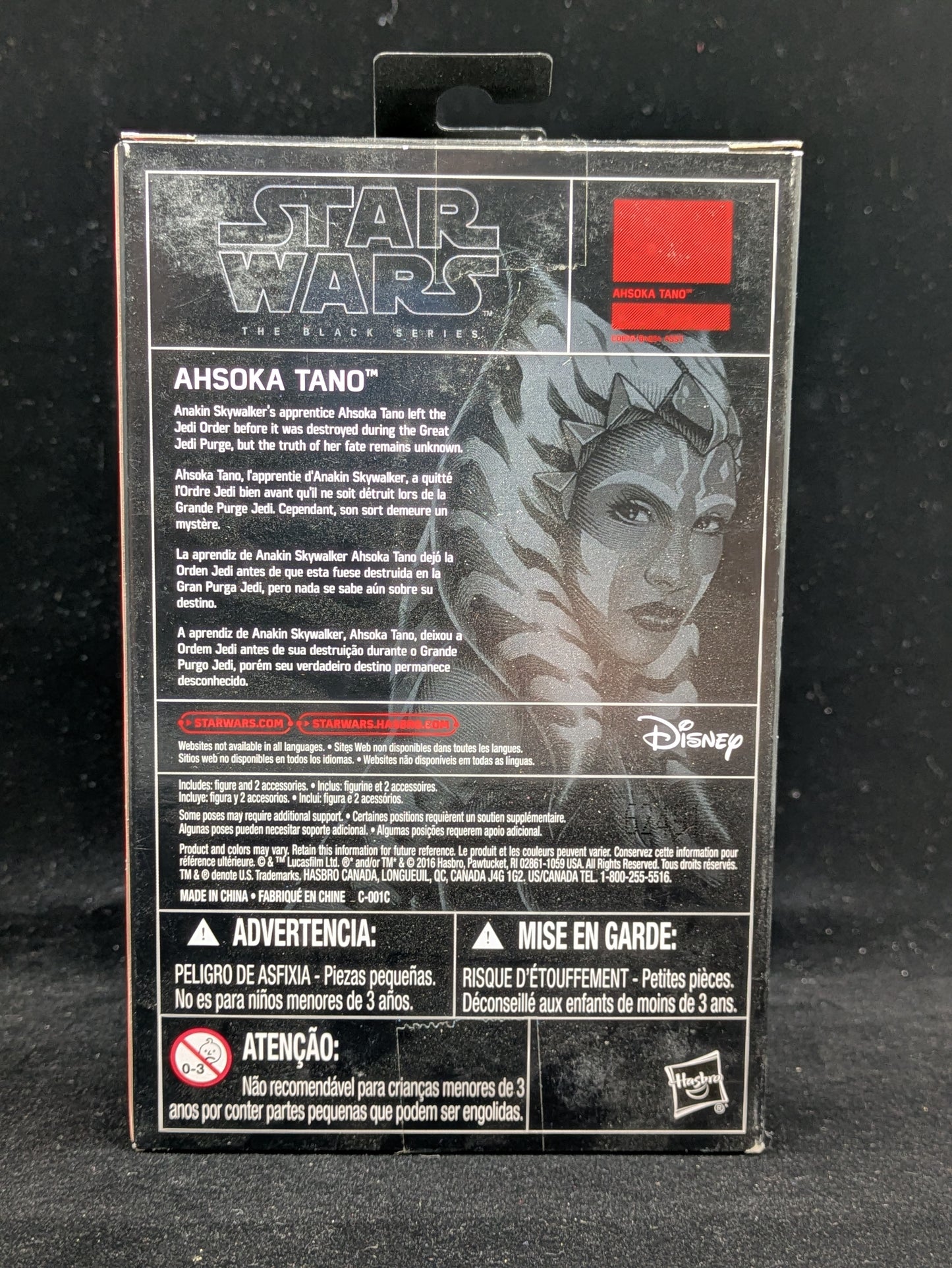 Ahsoka Tano - Black SeriesAutographed by Ashley Eckstein