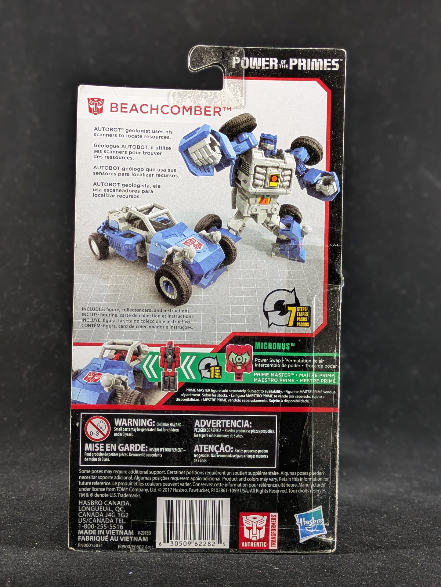 Beachcomber - Power of the Primes - Autographed by Alan Oppenheimer