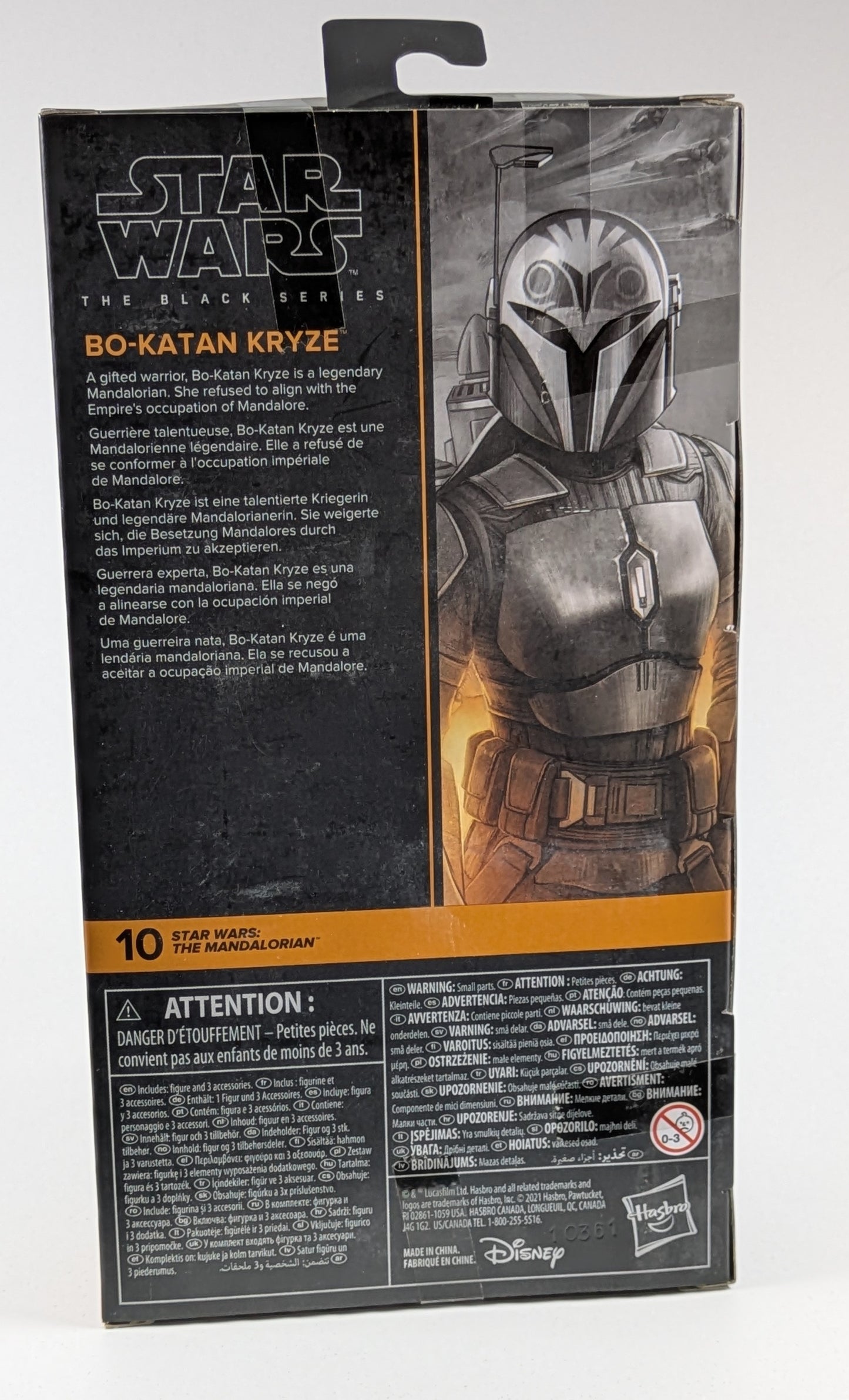 Bo-Katan Kryze- The Black Series- Star Wars The Mandalorian #10 - Signed by Katee Sackhoff