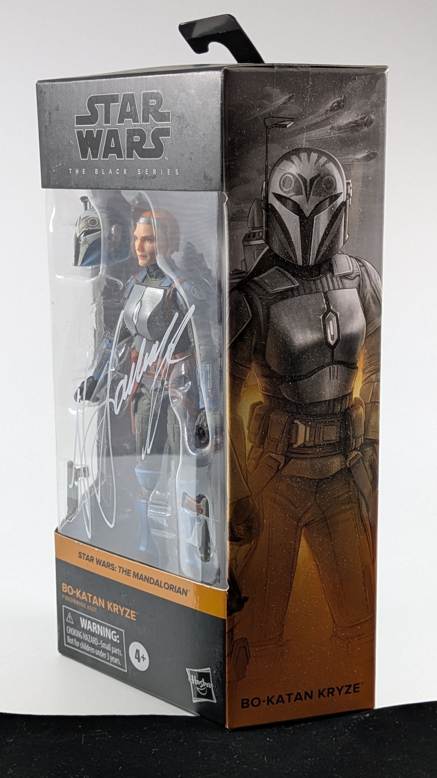 Bo-Katan Kryze- The Black Series - Signed by Katee Sackhoff White Ink