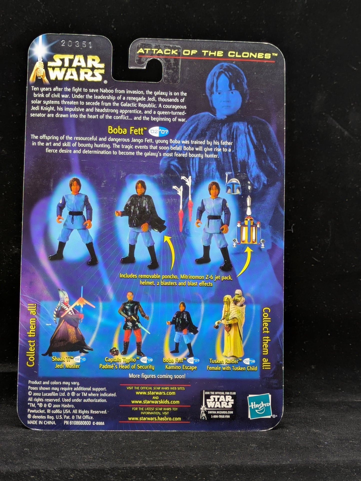 Boba Fett - Kamino Escape - Signed by Daniel Logan