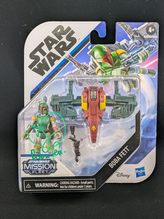Boba Fett - Mission Fleet - Signed by Jeremy Bulloch