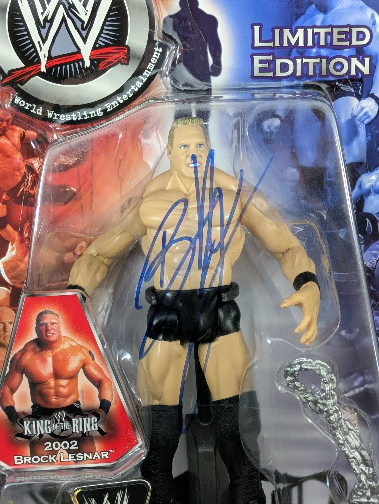 Brock Lesnar - 2002 King of the Ring - Limited Edition - Autographed