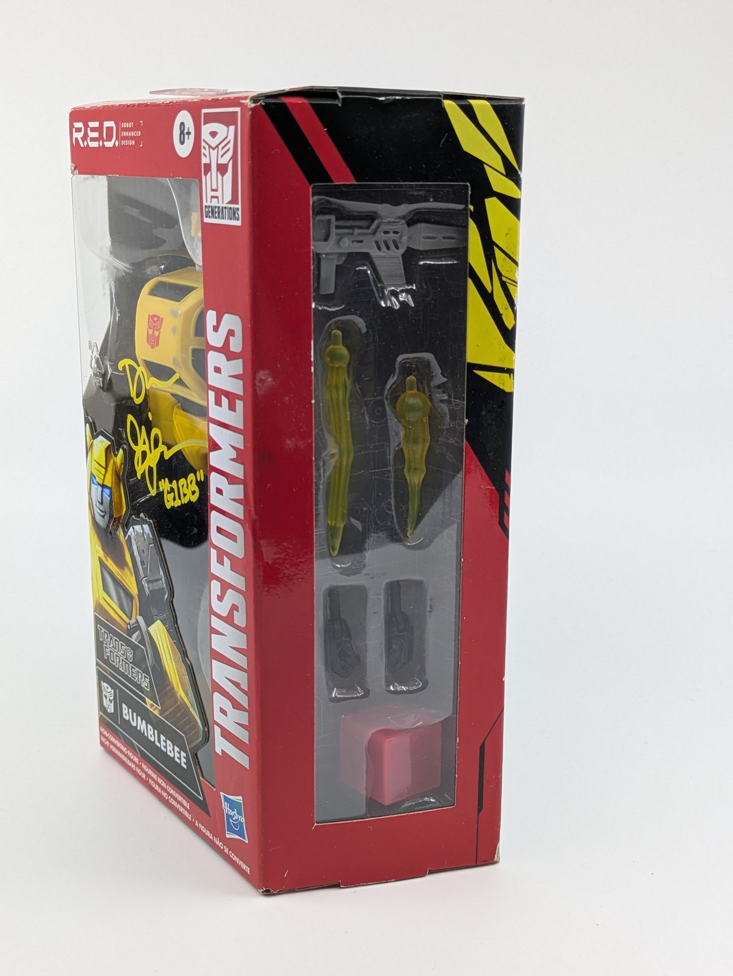 Bumblebee R.E.D. G1 - 6 inch - Signed by Dan Gilvezan