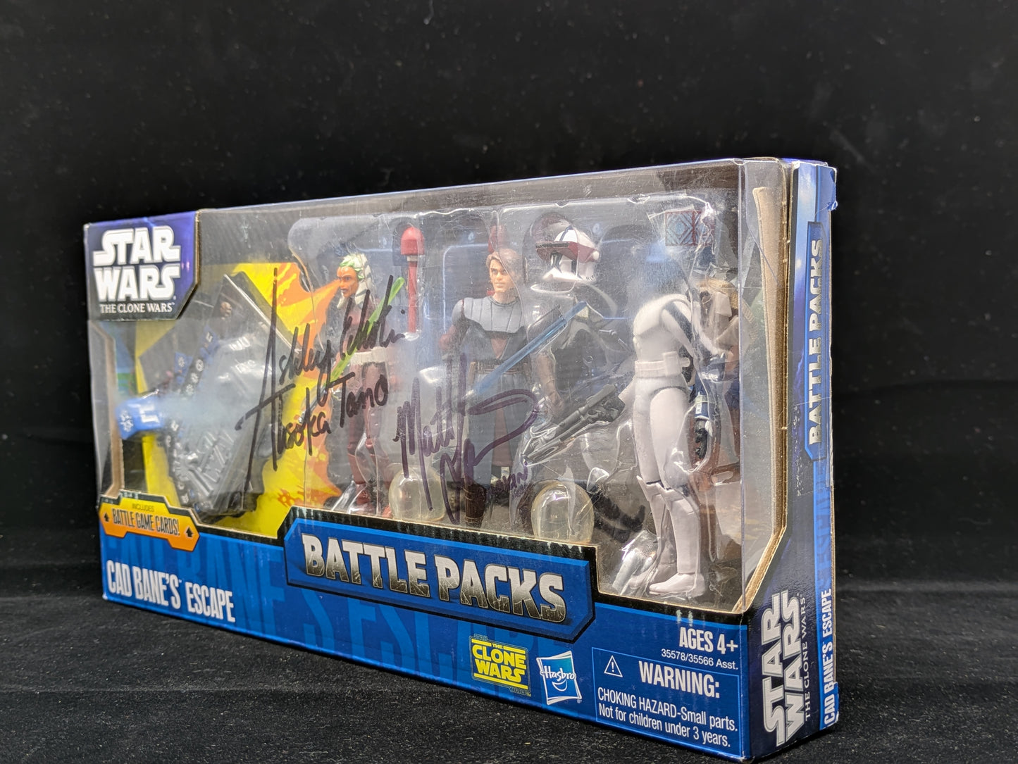 Cad Bane's Escape - Signed by Ashely Eckstein & Matt Lanter
