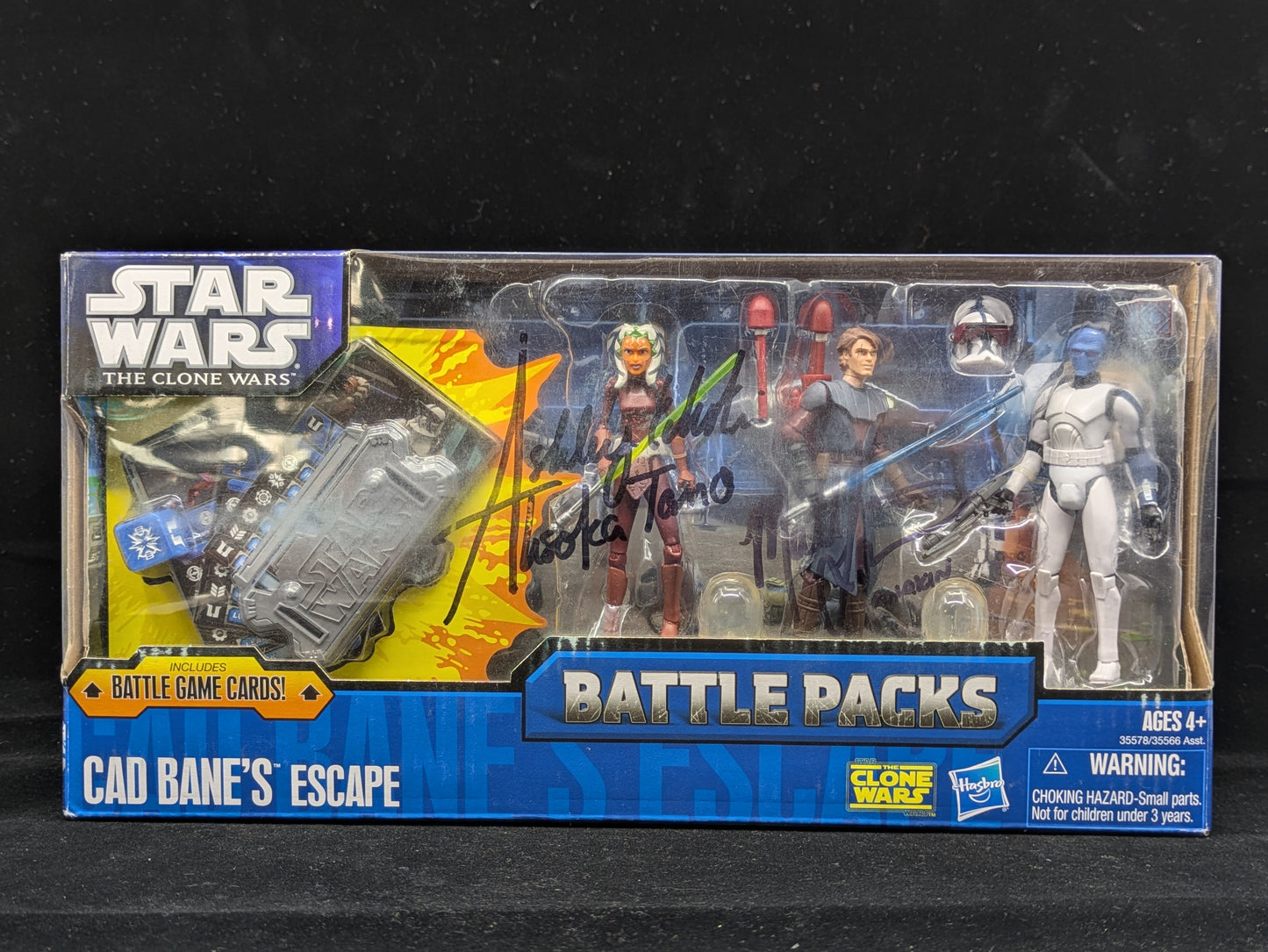 Cad Bane's Escape - Signed by Ashely Eckstein & Matt Lanter