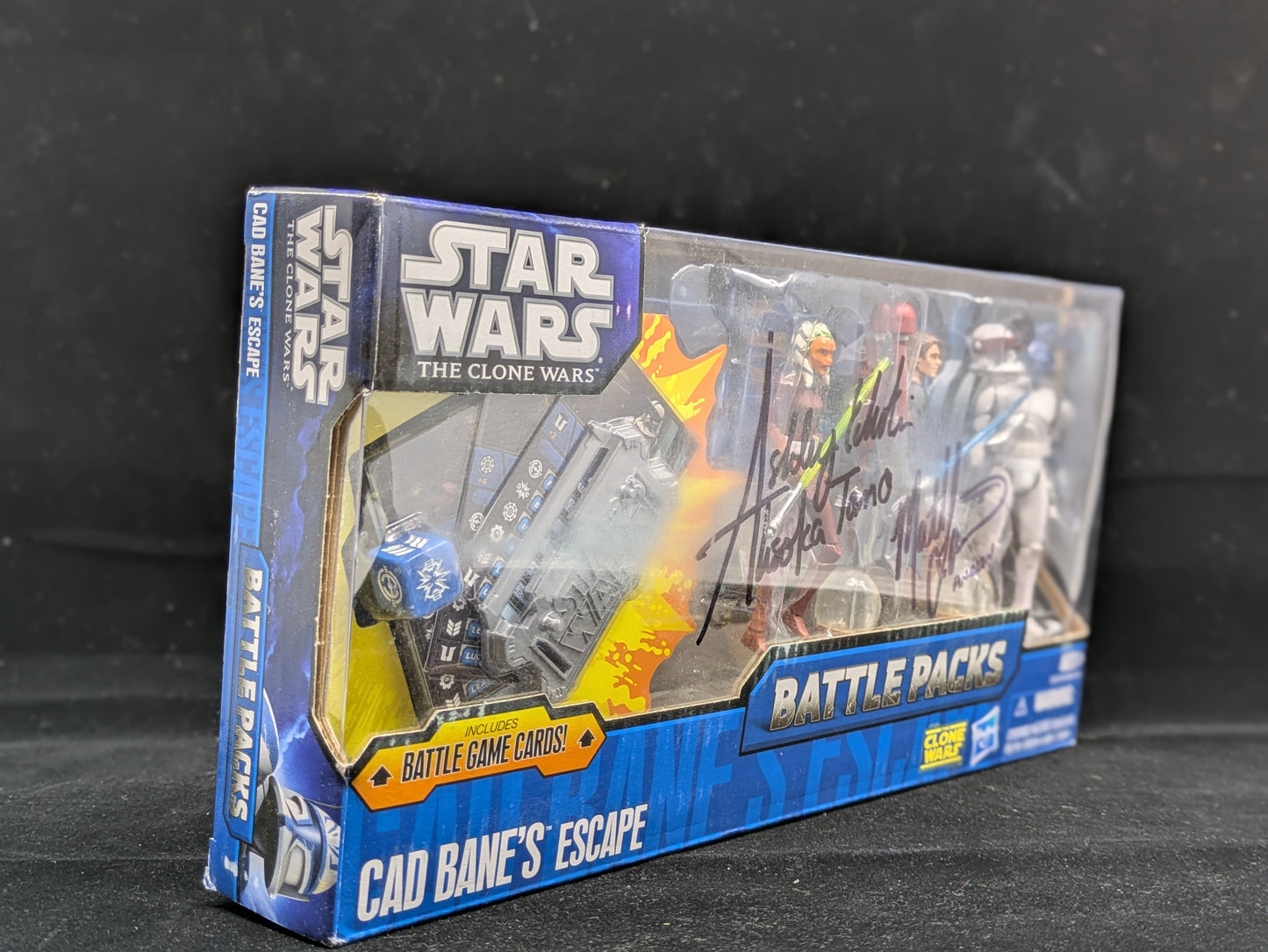 Cad Bane's Escape - Signed by Ashely Eckstein & Matt Lanter
