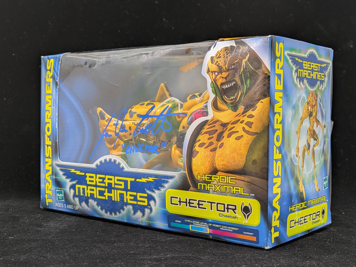 Cheetor - Transformers Beast Machines - Signed By Ian James Corlett