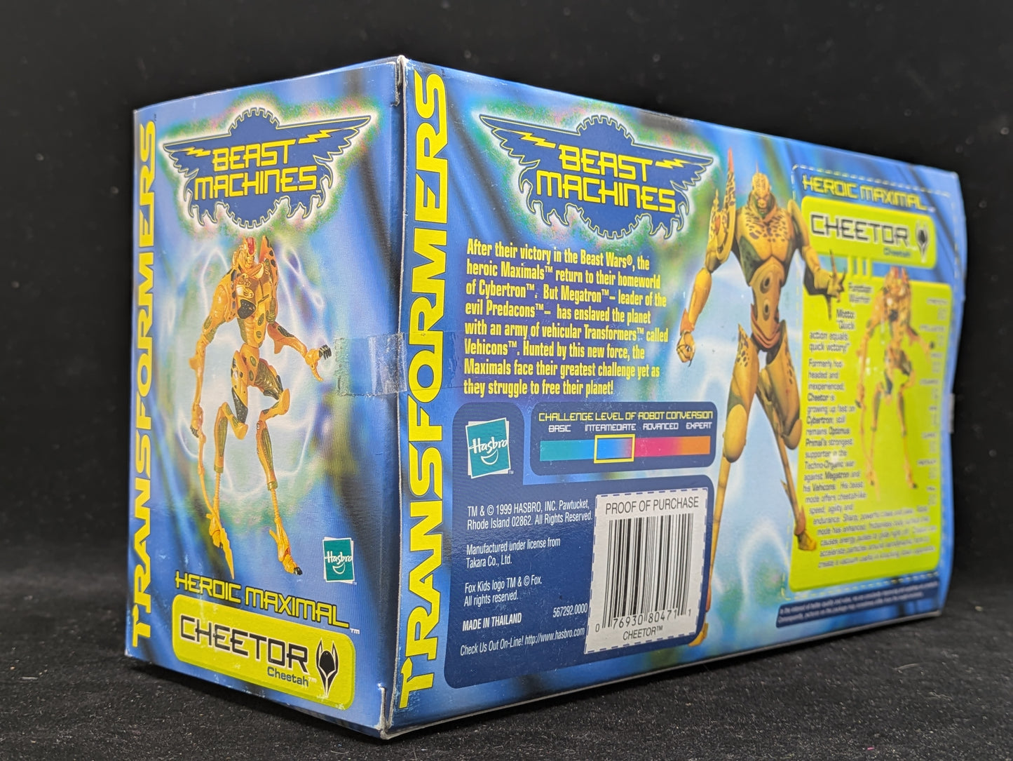 Cheetor - Transformers Beast Machines - Signed By Ian James Corlett