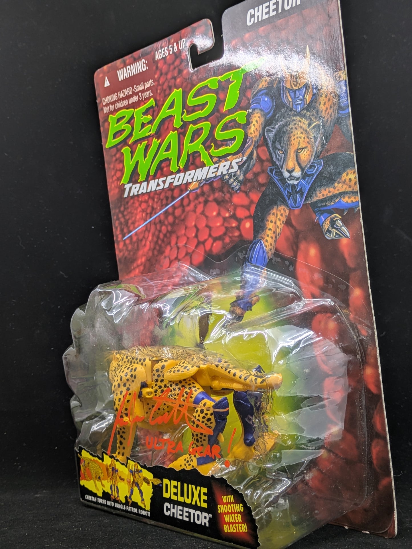 Deluxe Cheetor - Transformers Beast Wars - Autographed by Ian James Corlett