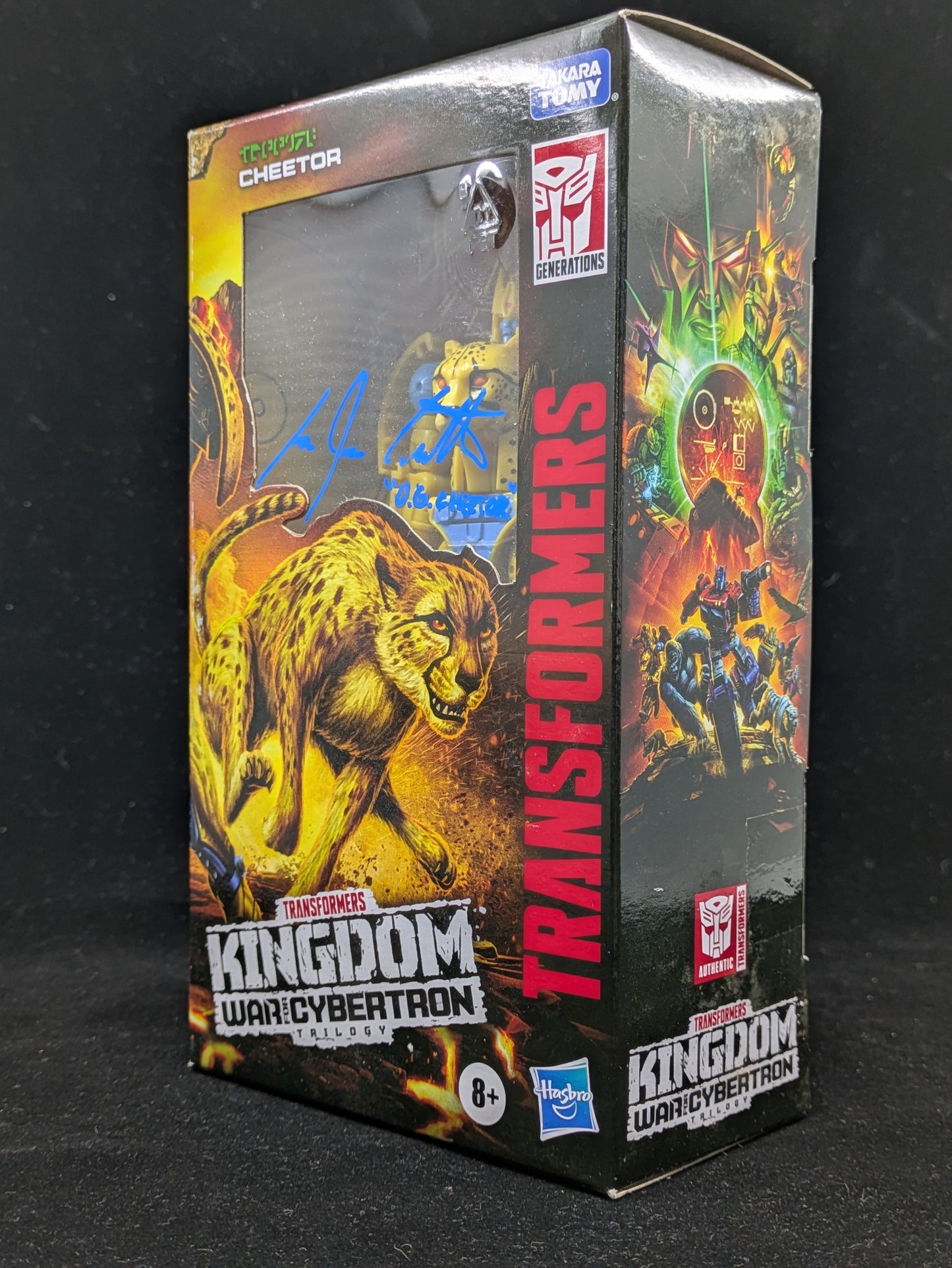 Cheetor - Transformers Generations - Signed by Ian James Corlett