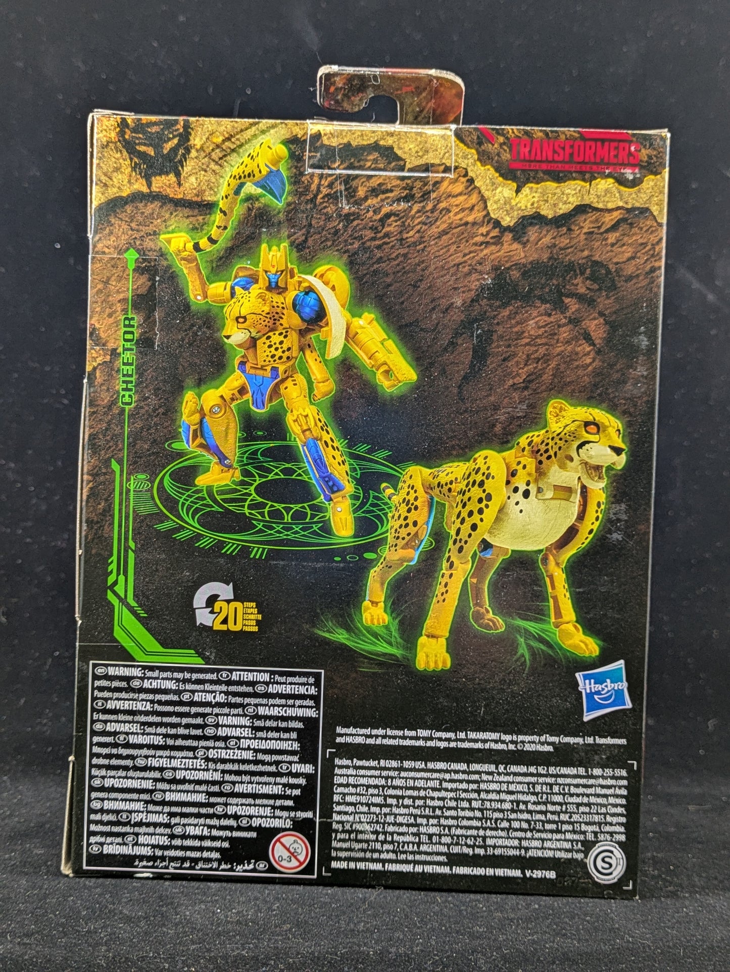 Cheetor - Transformers Generations - Signed by Ian James Corlett