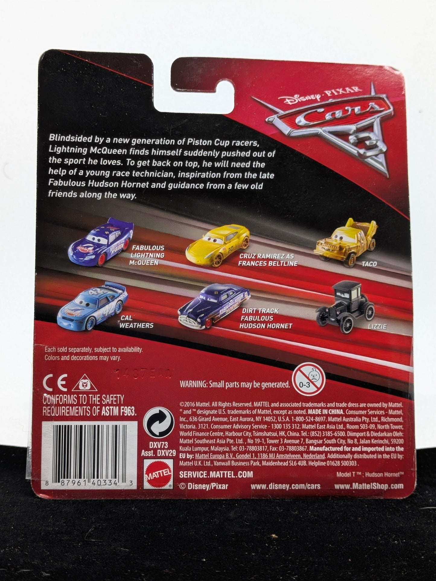Cigalert- Pixar Cars