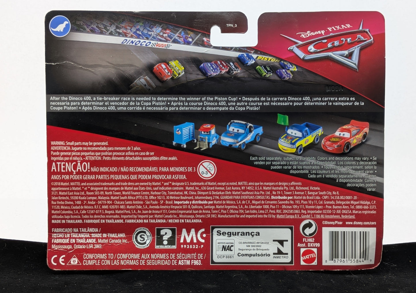 Dinoco Pitty & Roger Wheeler - Pixar Cars