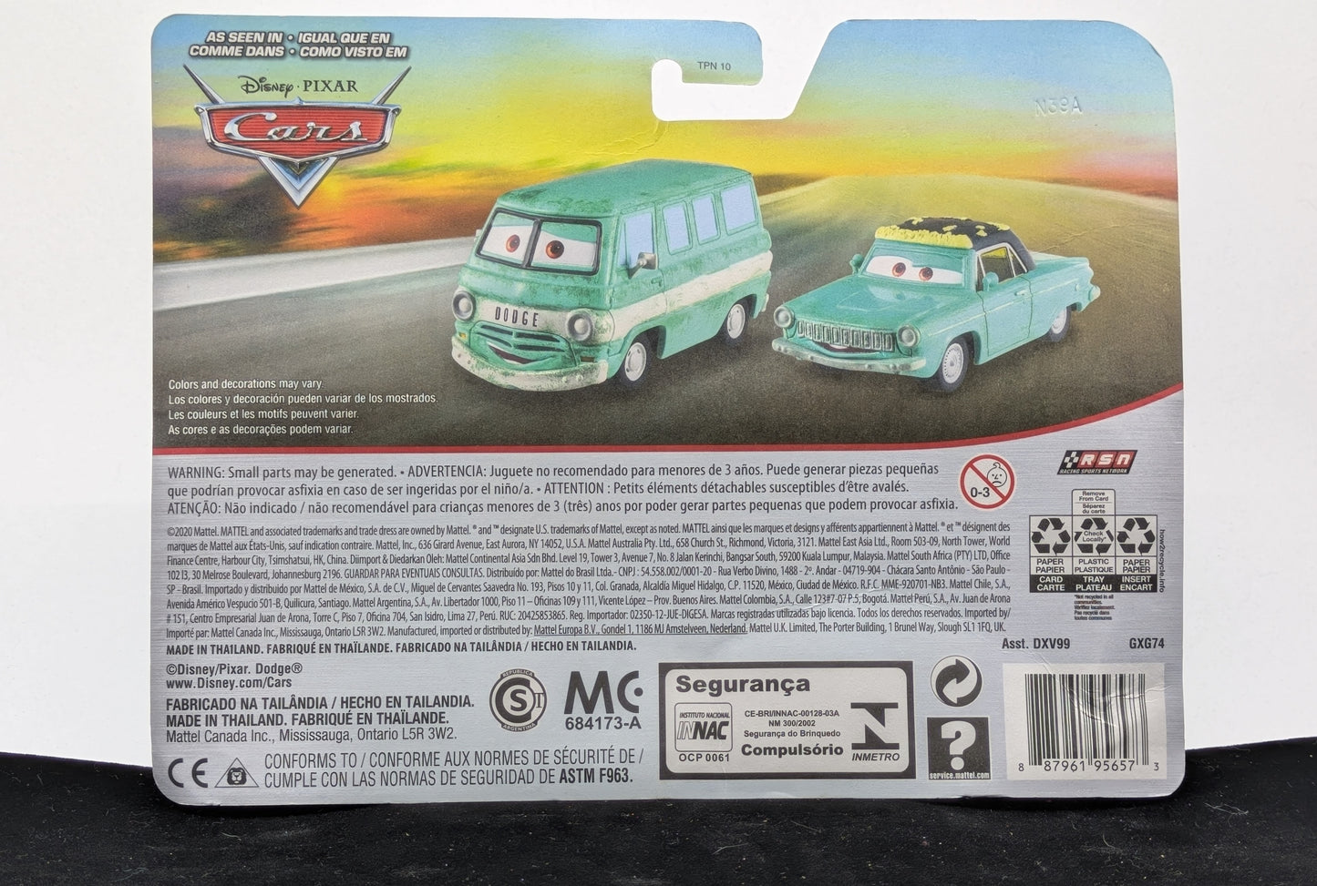 Dusty Rusteze & Rusty Rusteze - Pixar Cars