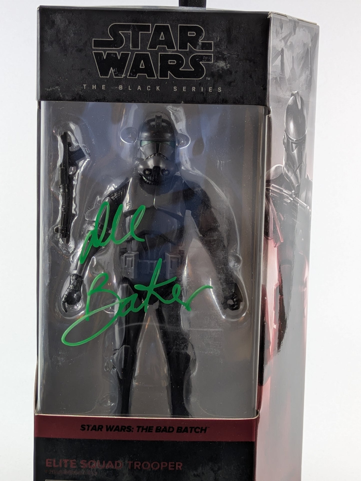 Elite Squad Trooper - The Black Series - The Bad Batch #03 Signed by Dee Bradley Baker