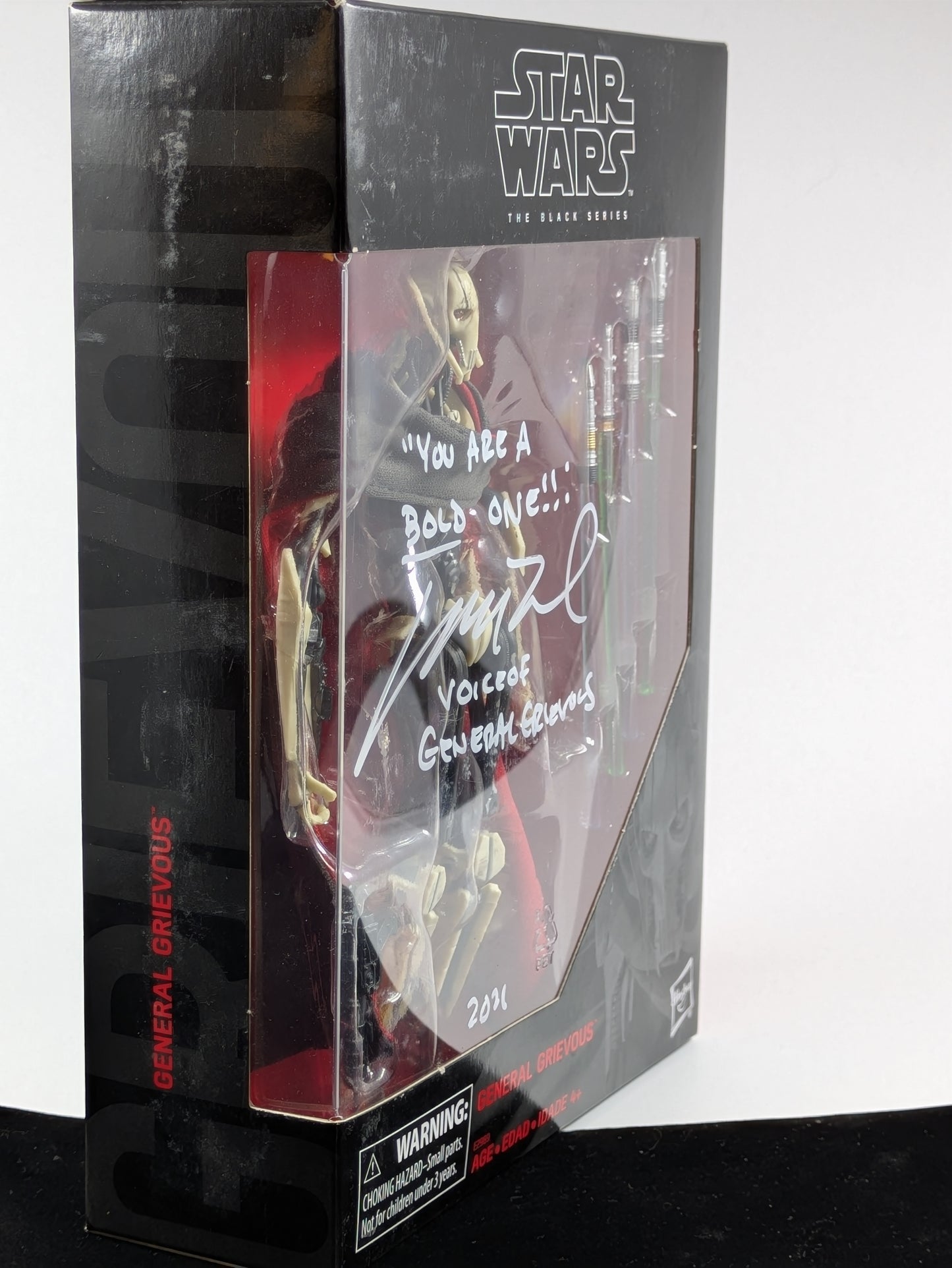 General Grievous - The Black Series D1 - Signed by Matthew Wood