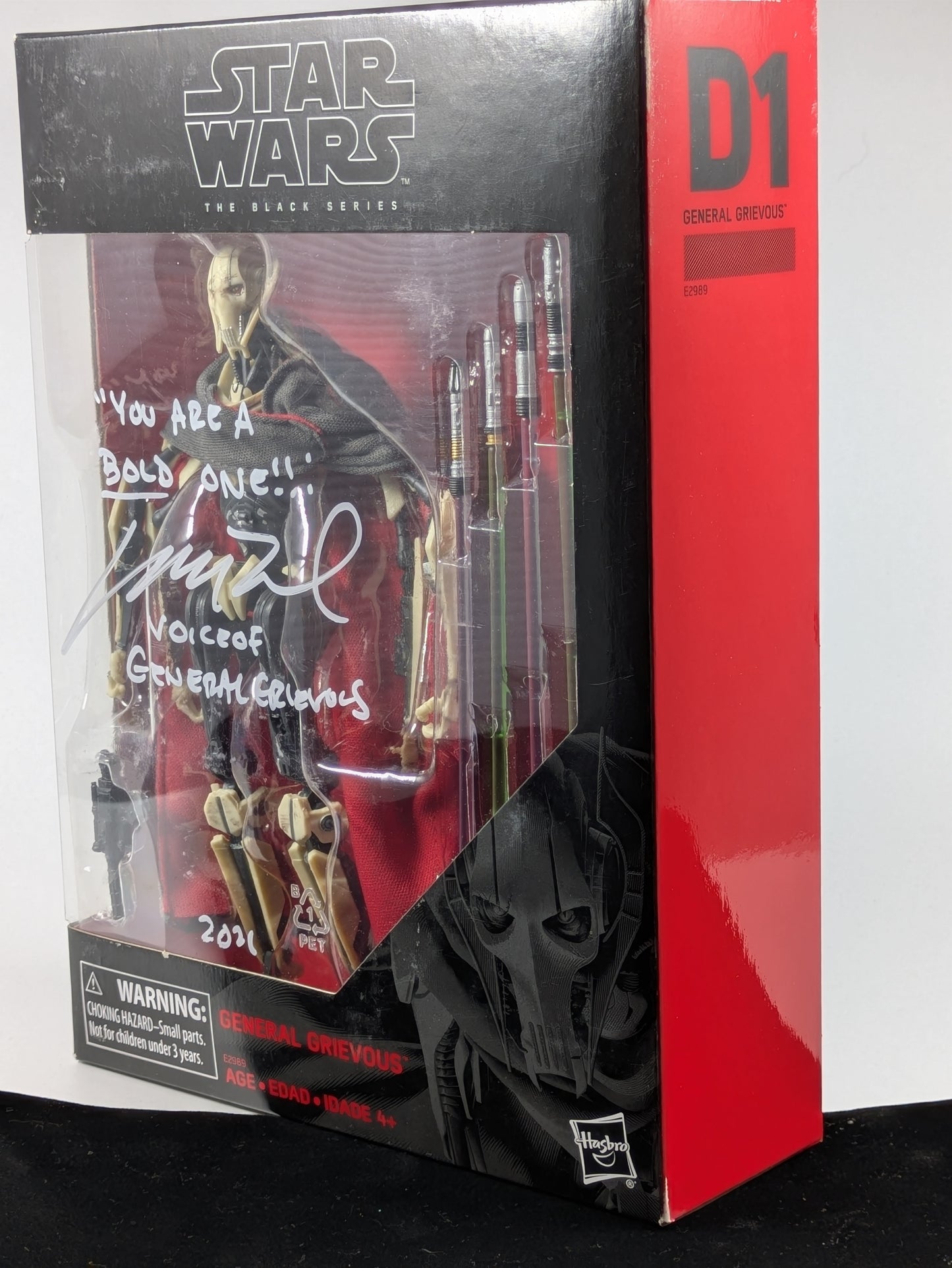 General Grievous - The Black Series D1 - Signed by Matthew Wood