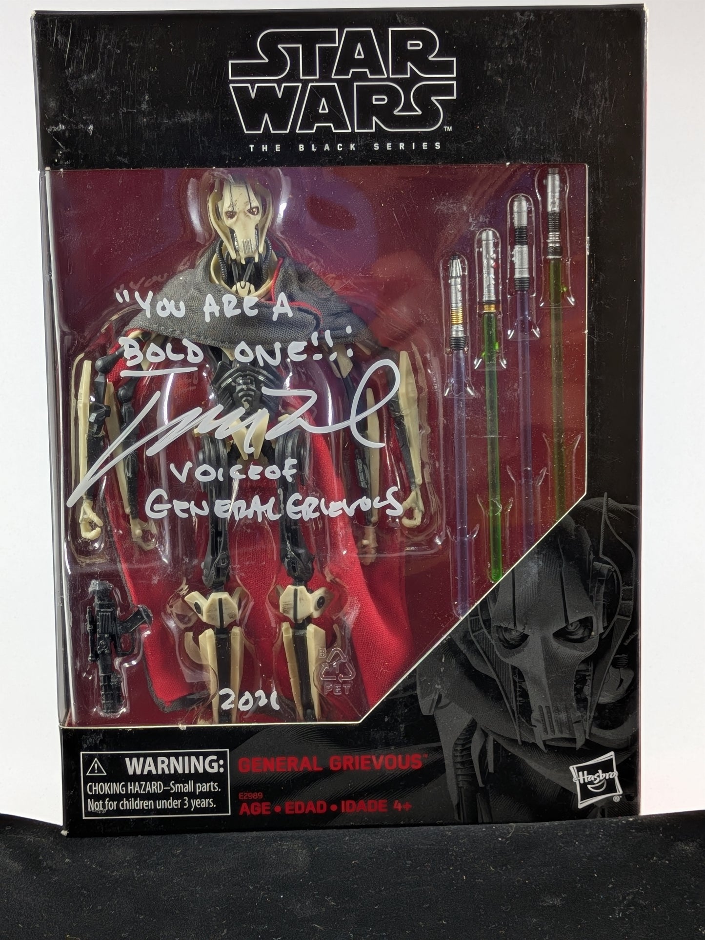 General Grievous - The Black Series D1 - Signed by Matthew Wood