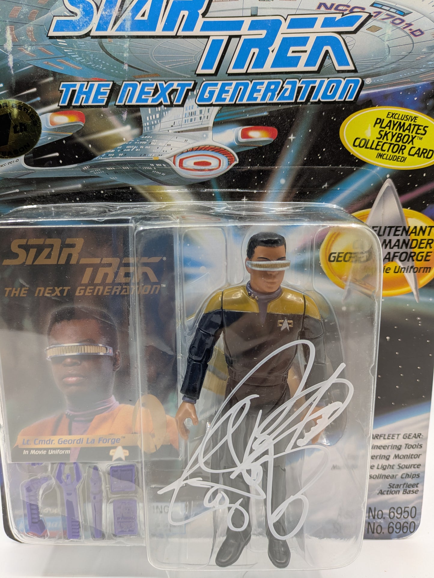 Geordi La Forge in Movie Uniform - Signed by LeVar Burton
