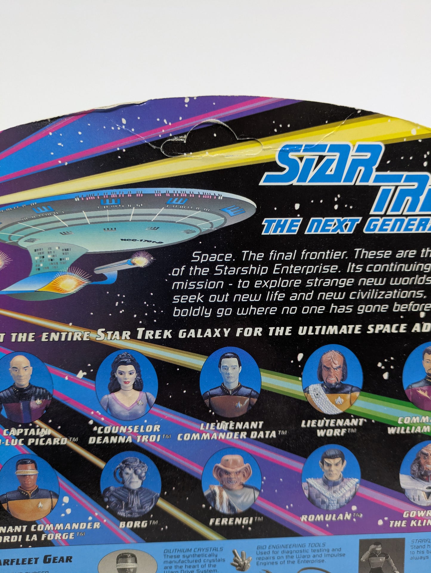 Geordi La Forge - Signed by LeVar Burton - Unpunched