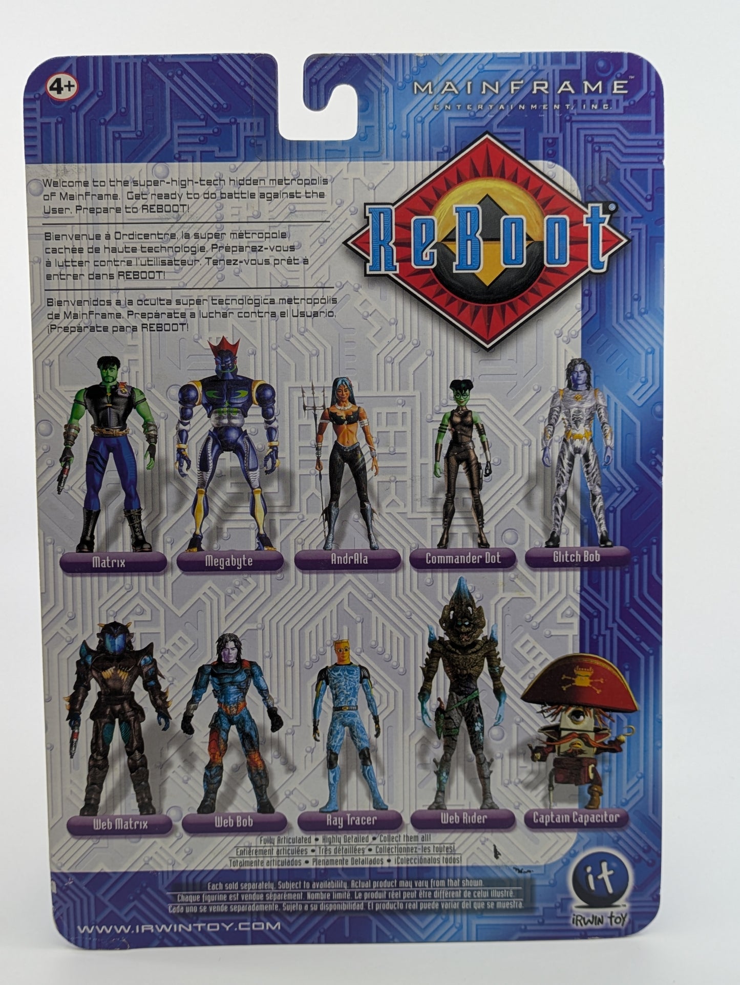 Glitch Bob -6 inch-Signed by Ian James Corlett