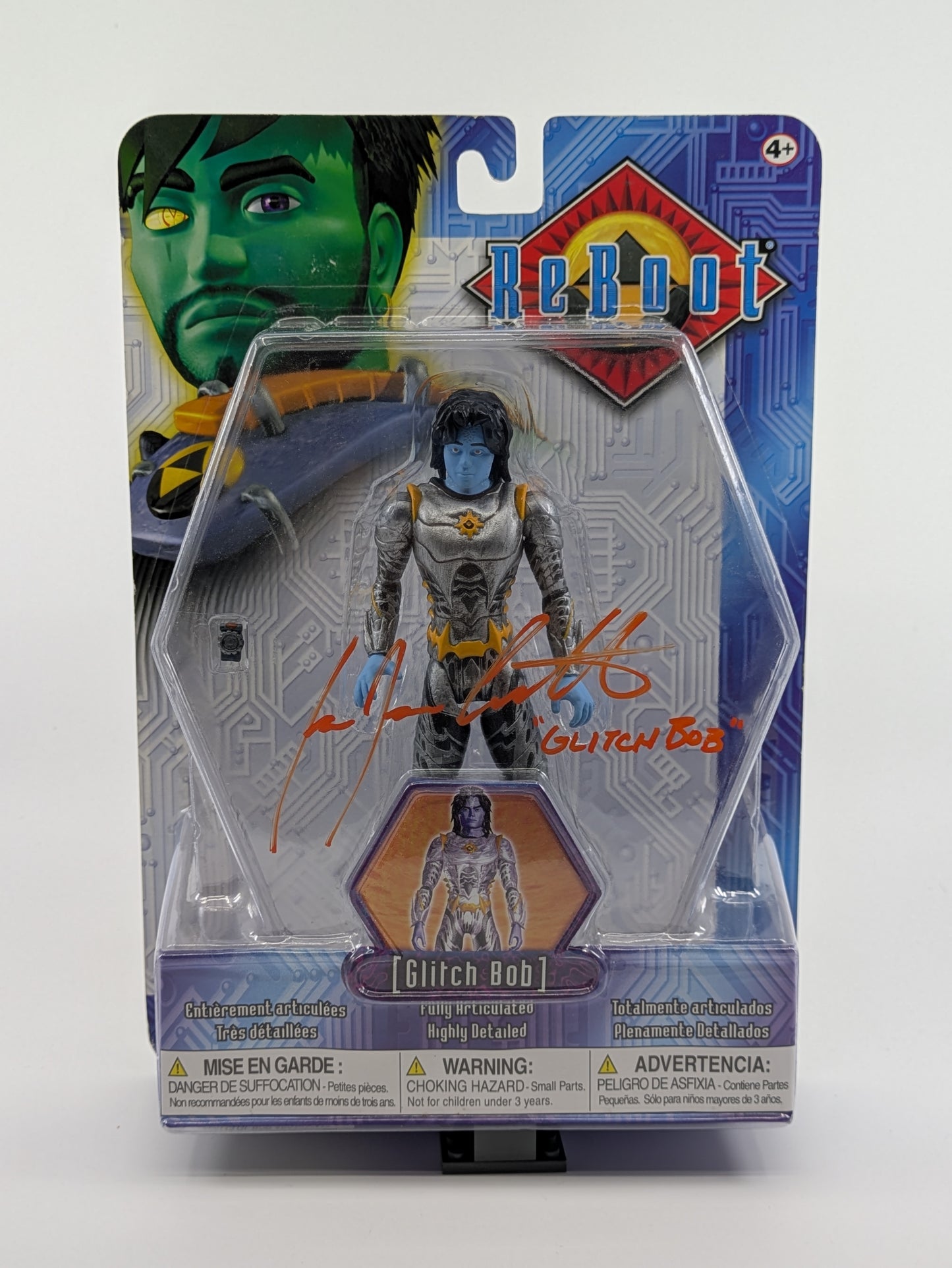 Glitch Bob -6 inch-Signed by Ian James Corlett