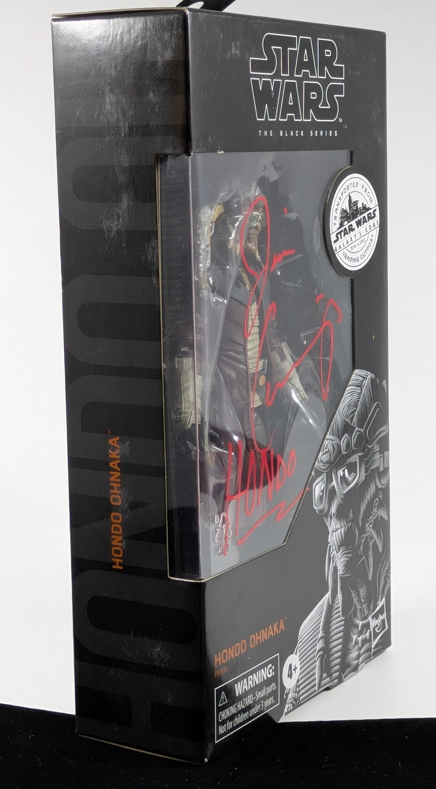 Hondo Ohnaka - Galaxy's Edge- Signed by Jim Cummings Red Ink