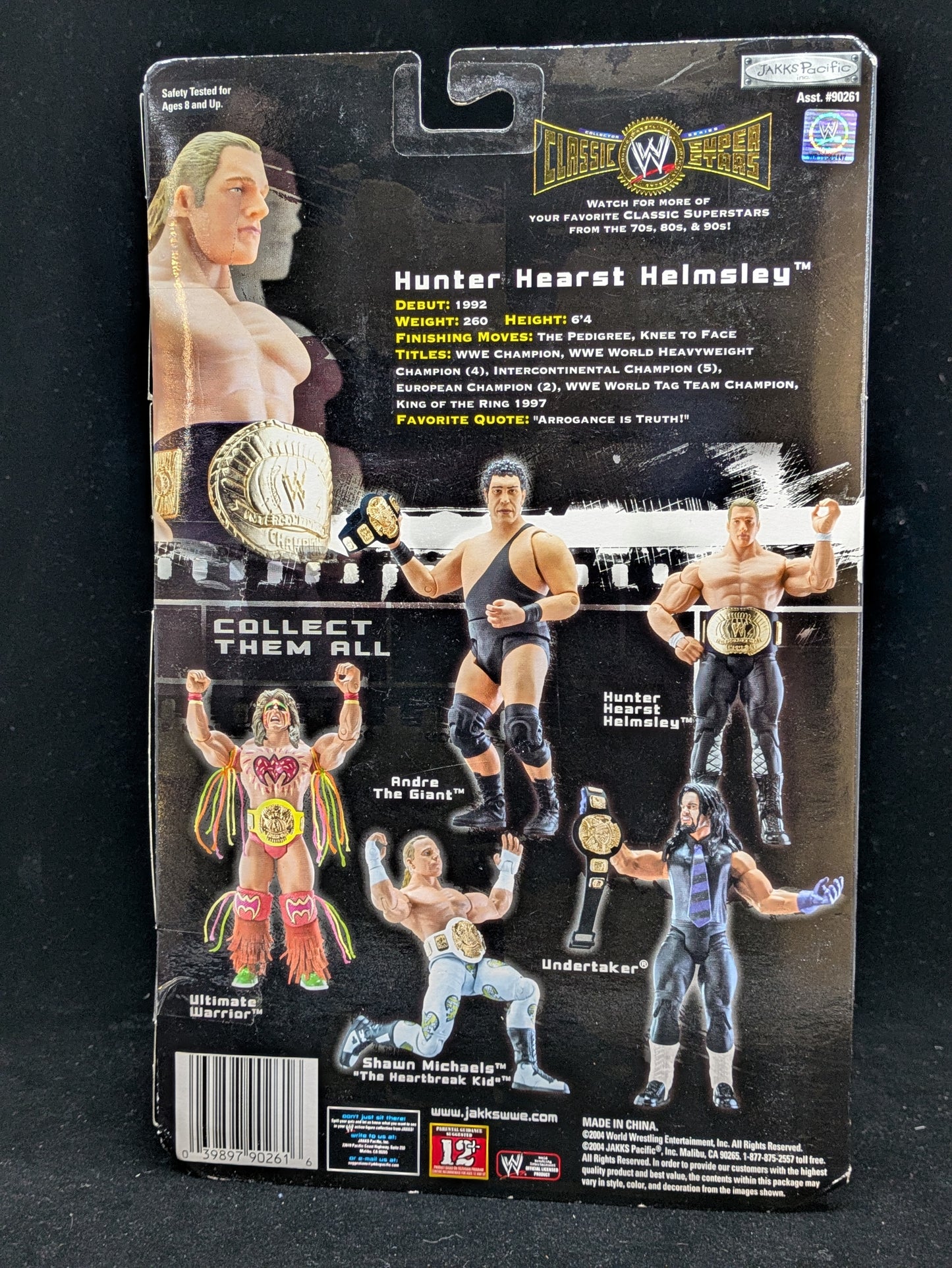 Hunter Hearst Helmsley - Classic Super Stars - Autographed