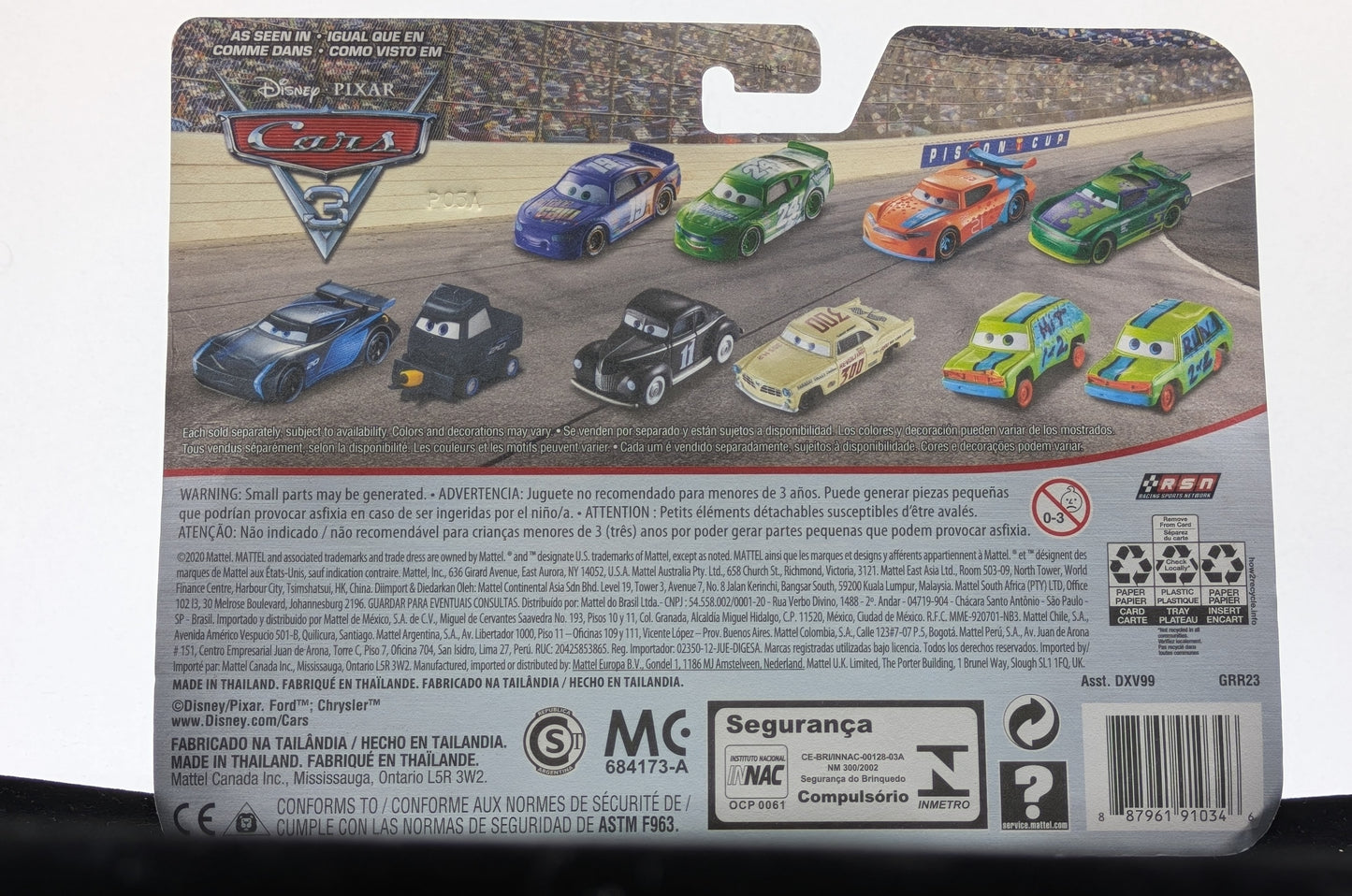 Heyday Junior Moon & Heyday Leroy Heming - Pixar Cars