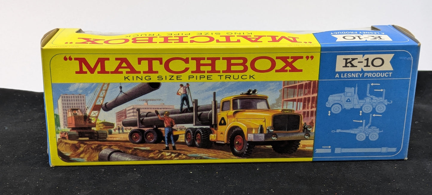 Scammel Pipe Truck - Matchbox K10