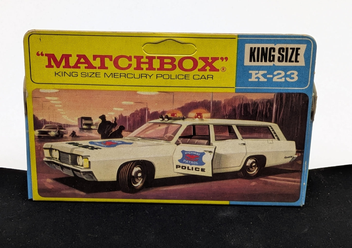 Mercury Police Car - Matchbox K-23