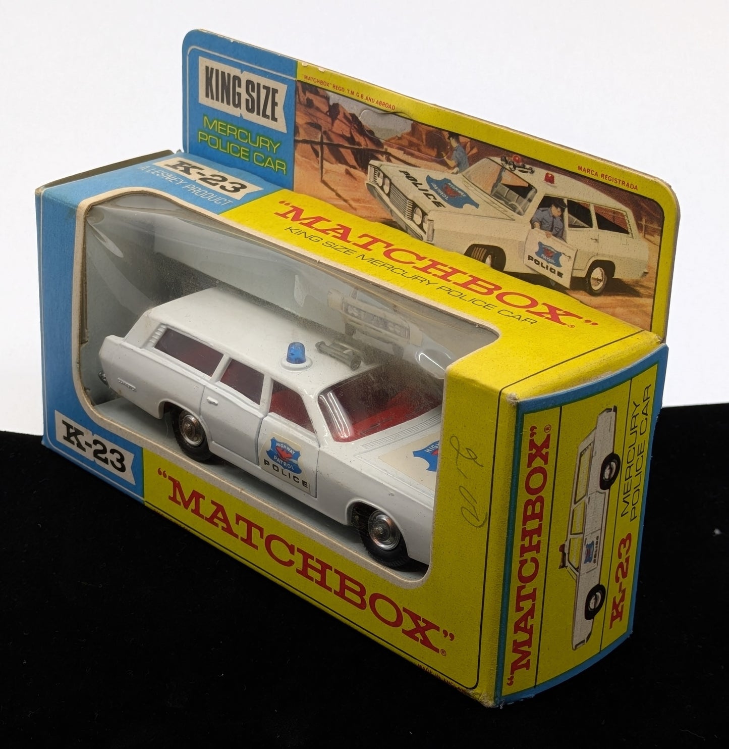 Mercury Police Car - Matchbox K-23