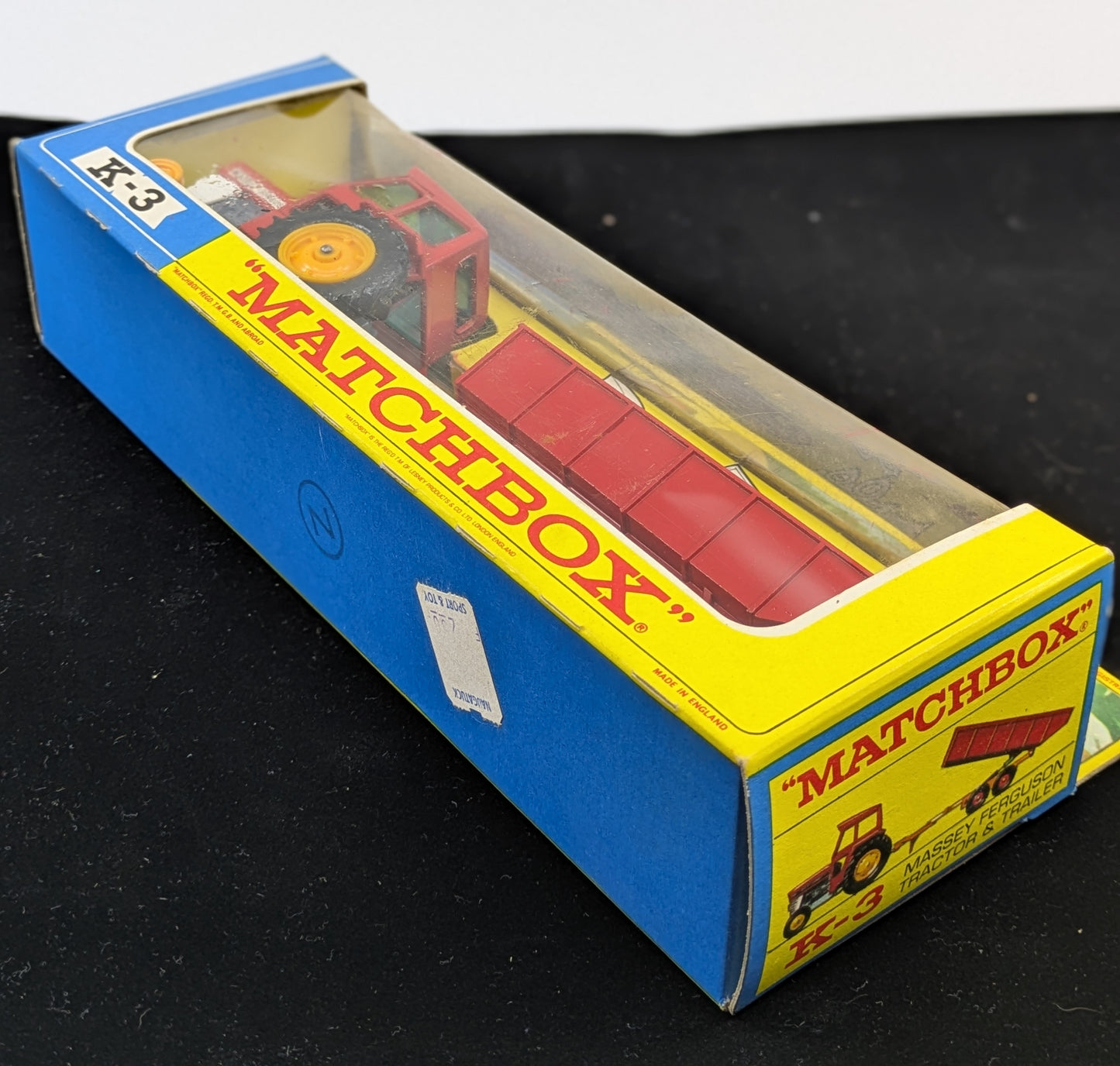 Massey Ferguson Tactor & Trailer - Matchbox - K-3
