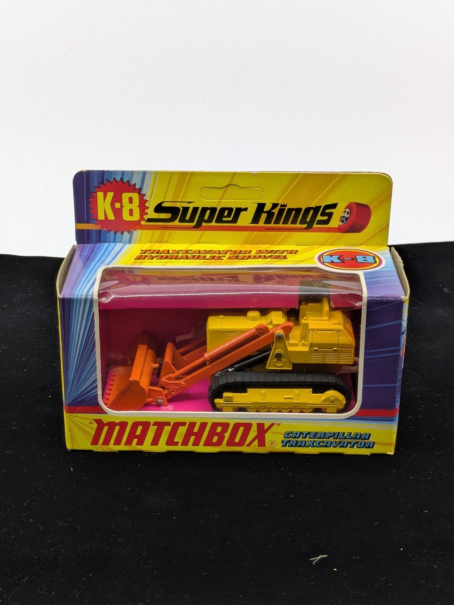 Caterpillar Traxcavator Super King - Matchbox K-8
