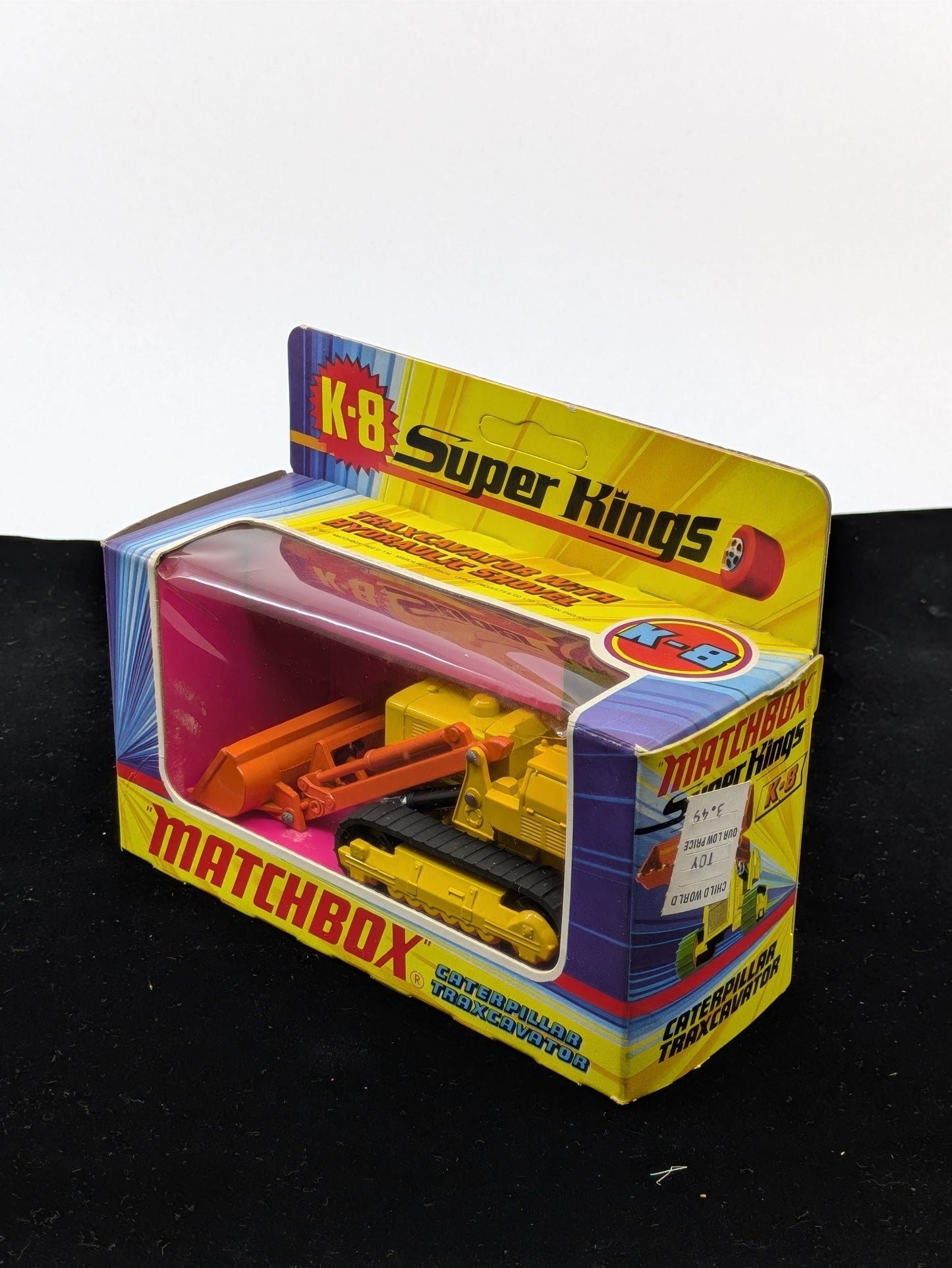 Caterpillar Traxcavator Super King - Matchbox K-8