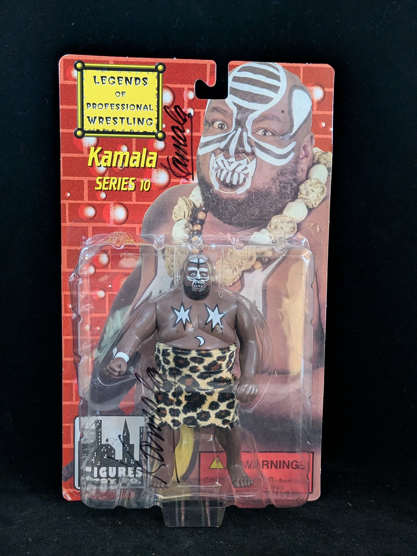 Kamala - Legends of Professional Wrestling - Autographed